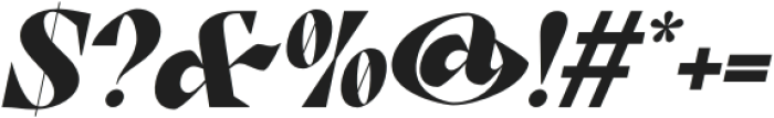 Rogik Black Italic otf (900) Font OTHER CHARS