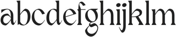 Rogik Light otf (300) Font LOWERCASE