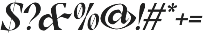 Rogik Medium Italic otf (500) Font OTHER CHARS