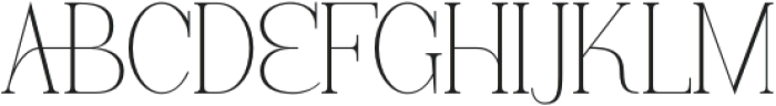 Rogue Alegra otf (400) Font UPPERCASE