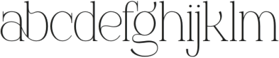 Rogue Alegra otf (400) Font LOWERCASE