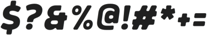 Rohyt Bold Italic otf (700) Font OTHER CHARS