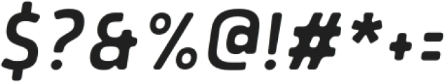 Rohyt Slim SemiLight Italic otf (300) Font OTHER CHARS
