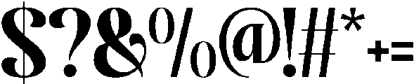 Roilega Bold ttf (700) Font OTHER CHARS