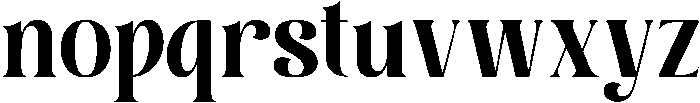 Roilega Bold ttf (700) Font LOWERCASE