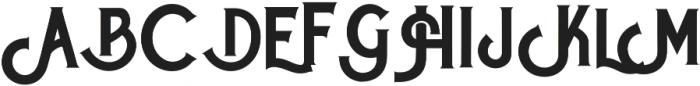 Roister Typeface otf (400) Font UPPERCASE