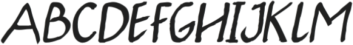 Rokas Medium Italic otf (500) Font UPPERCASE