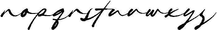 RokatoScript otf (400) Font LOWERCASE