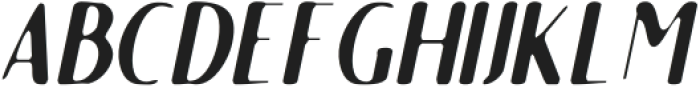 RokuBlur-Italic otf (400) Font LOWERCASE