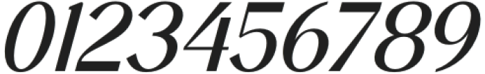Rokuna Alenthush Italic otf (400) Font OTHER CHARS