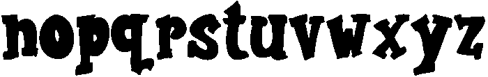 Rolade otf (400) Font LOWERCASE