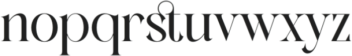 Rolandie-Regular otf (400) Font LOWERCASE