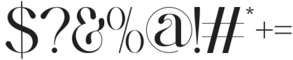 Rolena Regular otf (400) Font OTHER CHARS