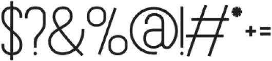 Rolever Regular otf (400) Font OTHER CHARS