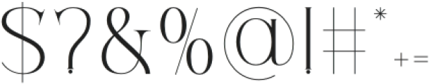 Rolexa Regular otf (400) Font OTHER CHARS