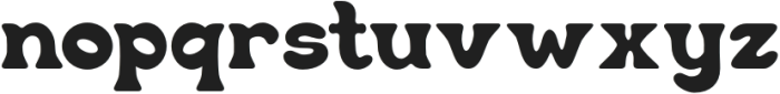 Roleya Regular otf (400) Font LOWERCASE