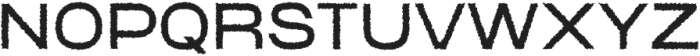 Rolide Rough Regular otf (400) Font UPPERCASE