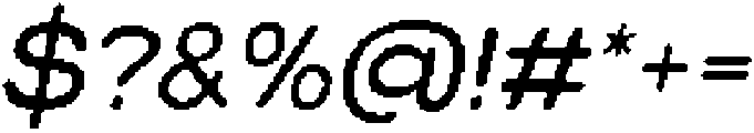 RolideRoundedPixel-Regular otf (400) Font OTHER CHARS