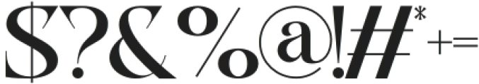 Rolina Vogue Regular otf (400) Font OTHER CHARS