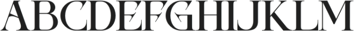 Rolina Vogue Regular otf (400) Font UPPERCASE