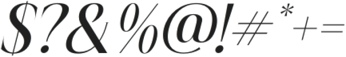 Rolisand Italic otf (400) Font OTHER CHARS