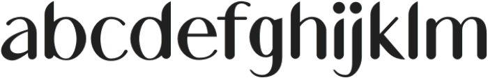 Rollback-Regular otf (400) Font LOWERCASE