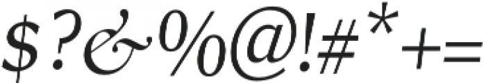 Rollex II Italic otf (400) Font OTHER CHARS