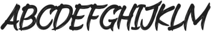 RollingGo-Regular otf (400) Font UPPERCASE