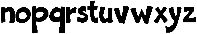 RollingStones-Regular otf (400) Font LOWERCASE