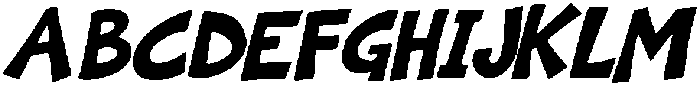 RollingStonesSlant-Regular otf (400) Font UPPERCASE