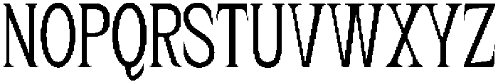Rolynx Condensed otf (400) Font UPPERCASE