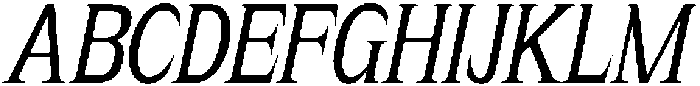 Rolynx Italic otf (400) Font UPPERCASE