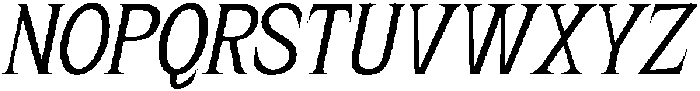 Rolynx Italic otf (400) Font UPPERCASE