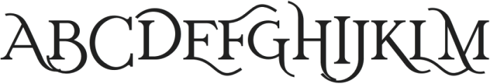 Roman Greek otf (400) Font UPPERCASE