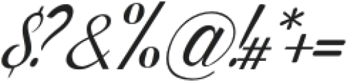 RomanLangston Script otf (400) Font OTHER CHARS