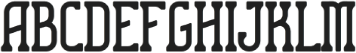 RomanRegular otf (400) Font UPPERCASE