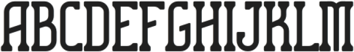 RomanRegular otf (400) Font LOWERCASE