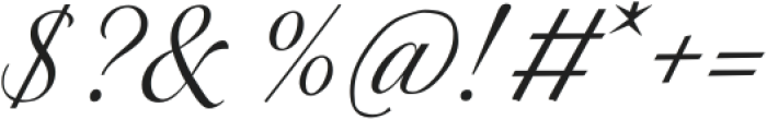 Romance Delighter otf (300) Font OTHER CHARS
