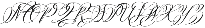 Romance Dream Romance Dream Italic otf (400) Font UPPERCASE