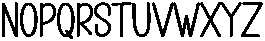 Romance October Regular otf (400) Font UPPERCASE