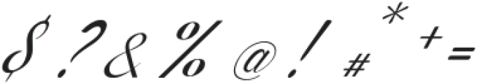 RomanceRomantic Script otf (400) Font OTHER CHARS