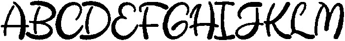 Romanelo Wandering otf (400) Font UPPERCASE