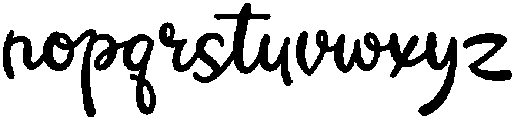 Romanelo Wandering otf (400) Font LOWERCASE