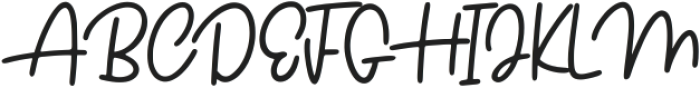 Romanian Signature otf (400) Font UPPERCASE