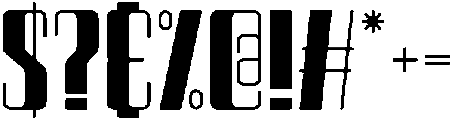 Romanova Bold otf (700) Font OTHER CHARS