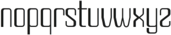 Romanova ExtraLight otf (200) Font LOWERCASE