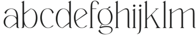 Romans lovers ExtraLight otf (200) Font LOWERCASE