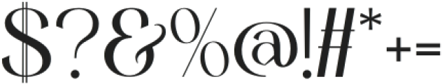 Romans lovers Medium otf (500) Font OTHER CHARS