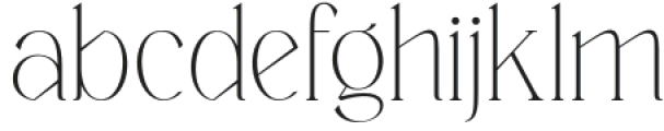Romans lovers Thin otf (100) Font LOWERCASE