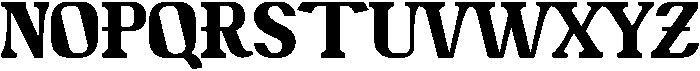 Romansa Regular otf (400) Font UPPERCASE